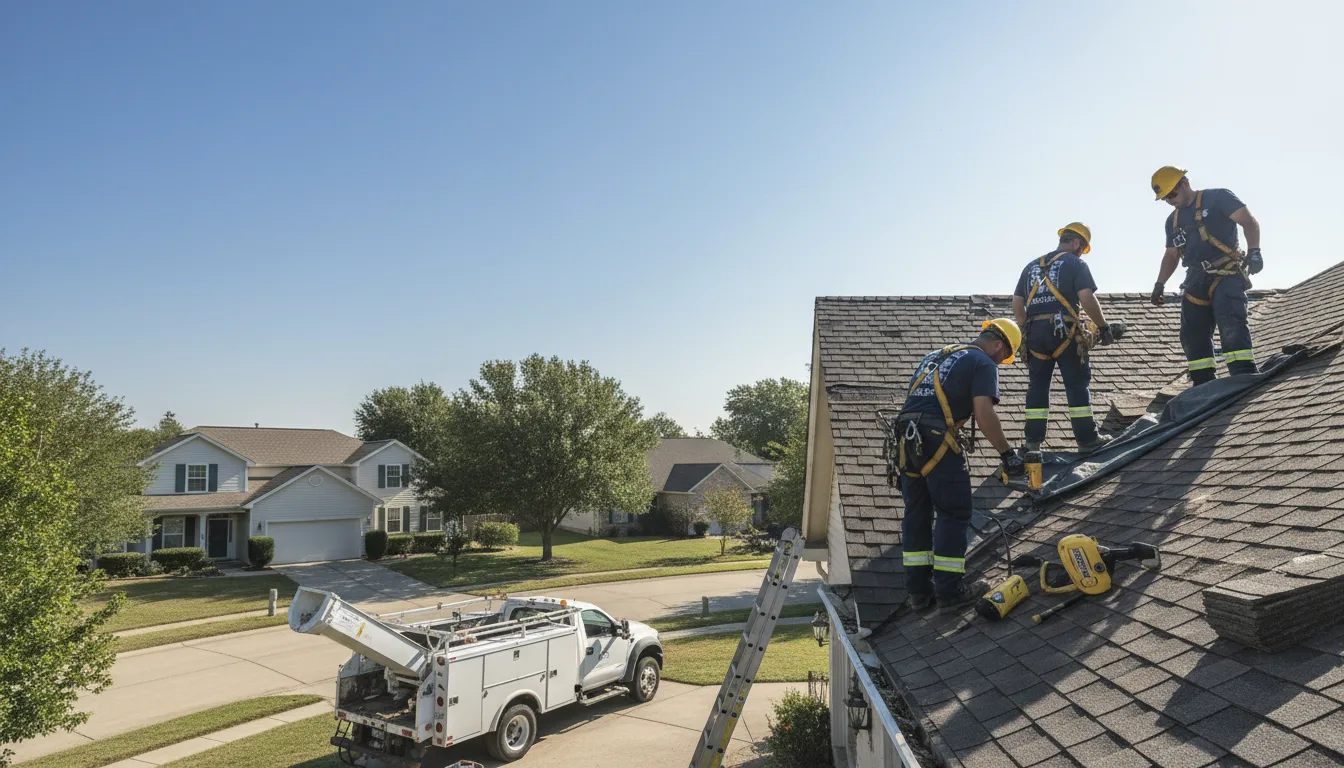 Wind Damage Roof Repair in Meadville, PA